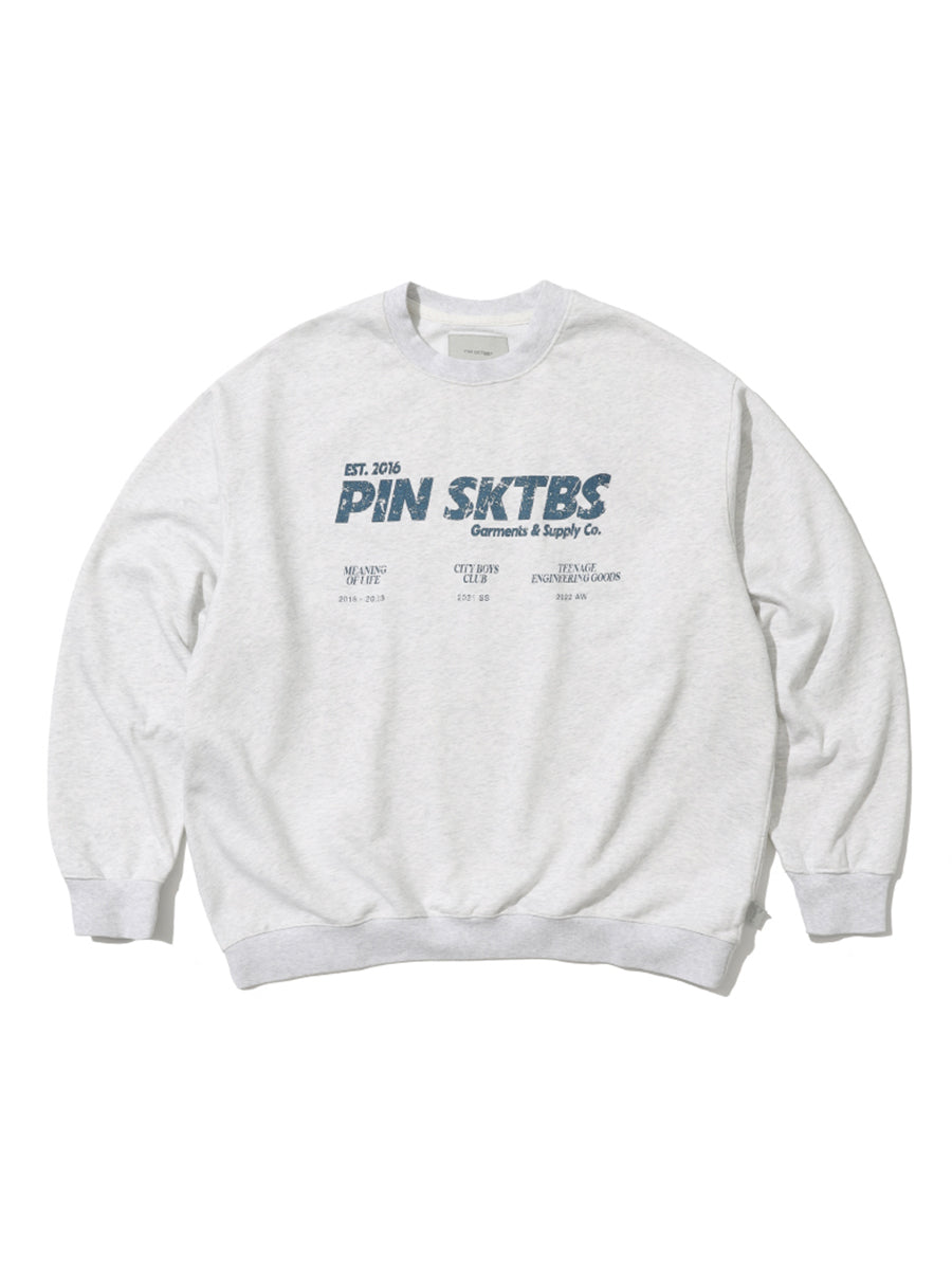 Slogan Crew Neck