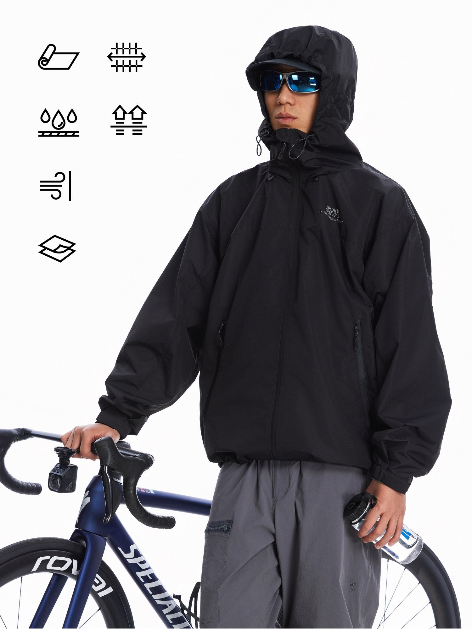 Hooded Waterproof Jacket