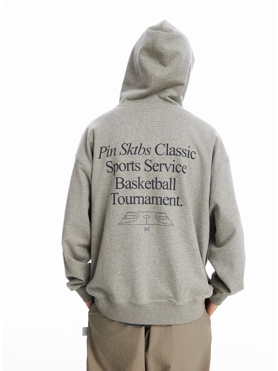 Basketball Slogan Hoodie