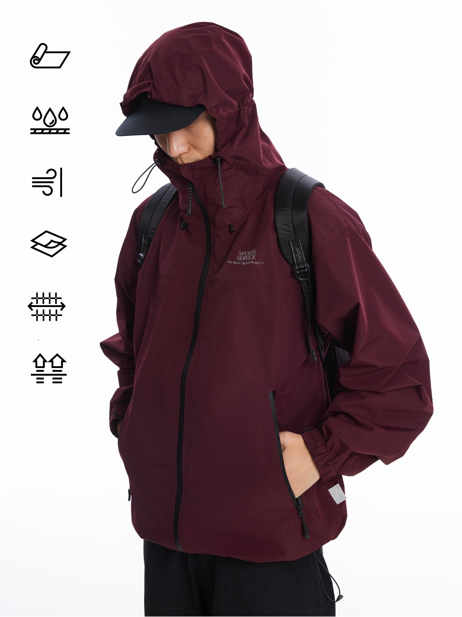 Hooded Waterproof Jacket