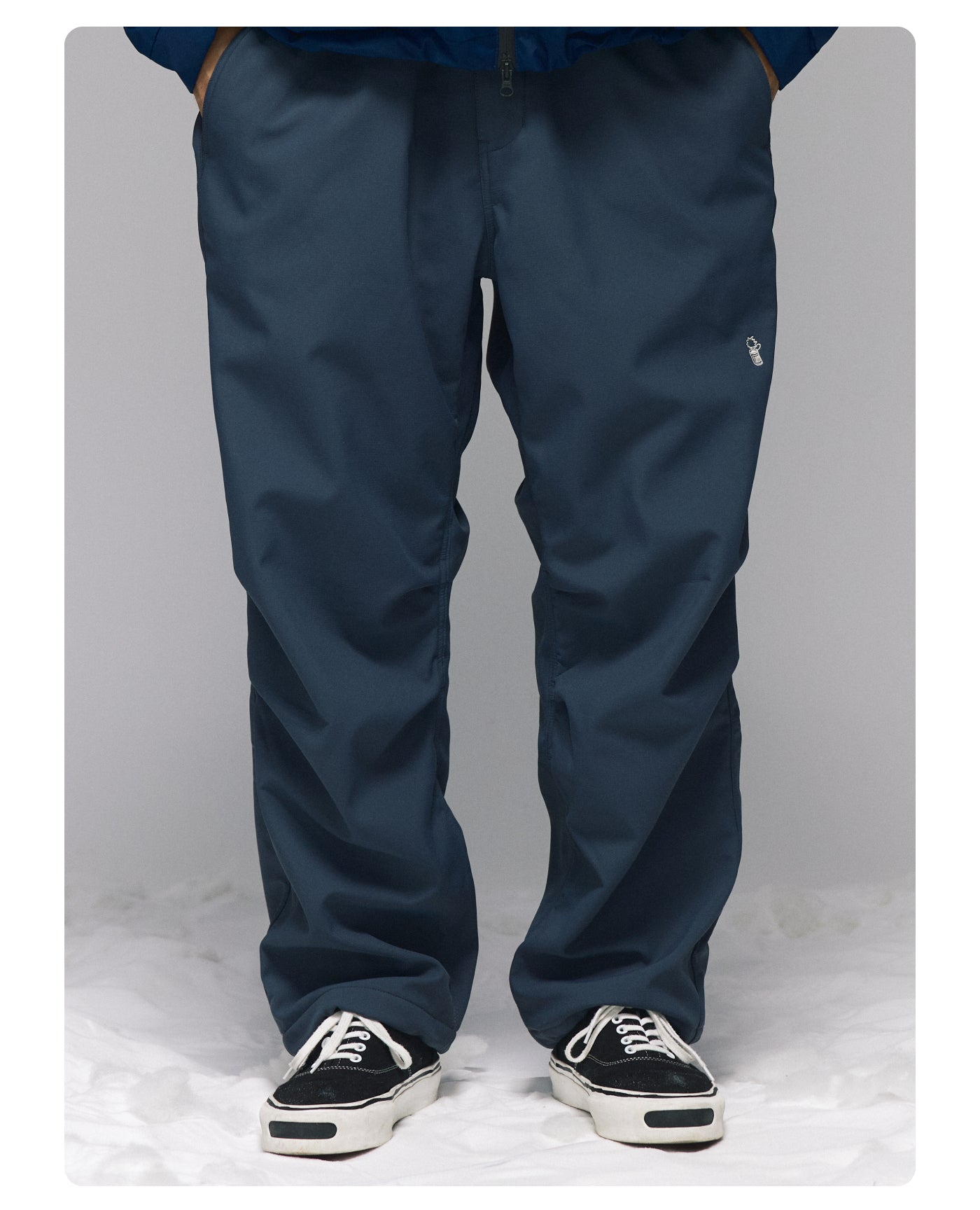 thin-fleece paratrooper pants