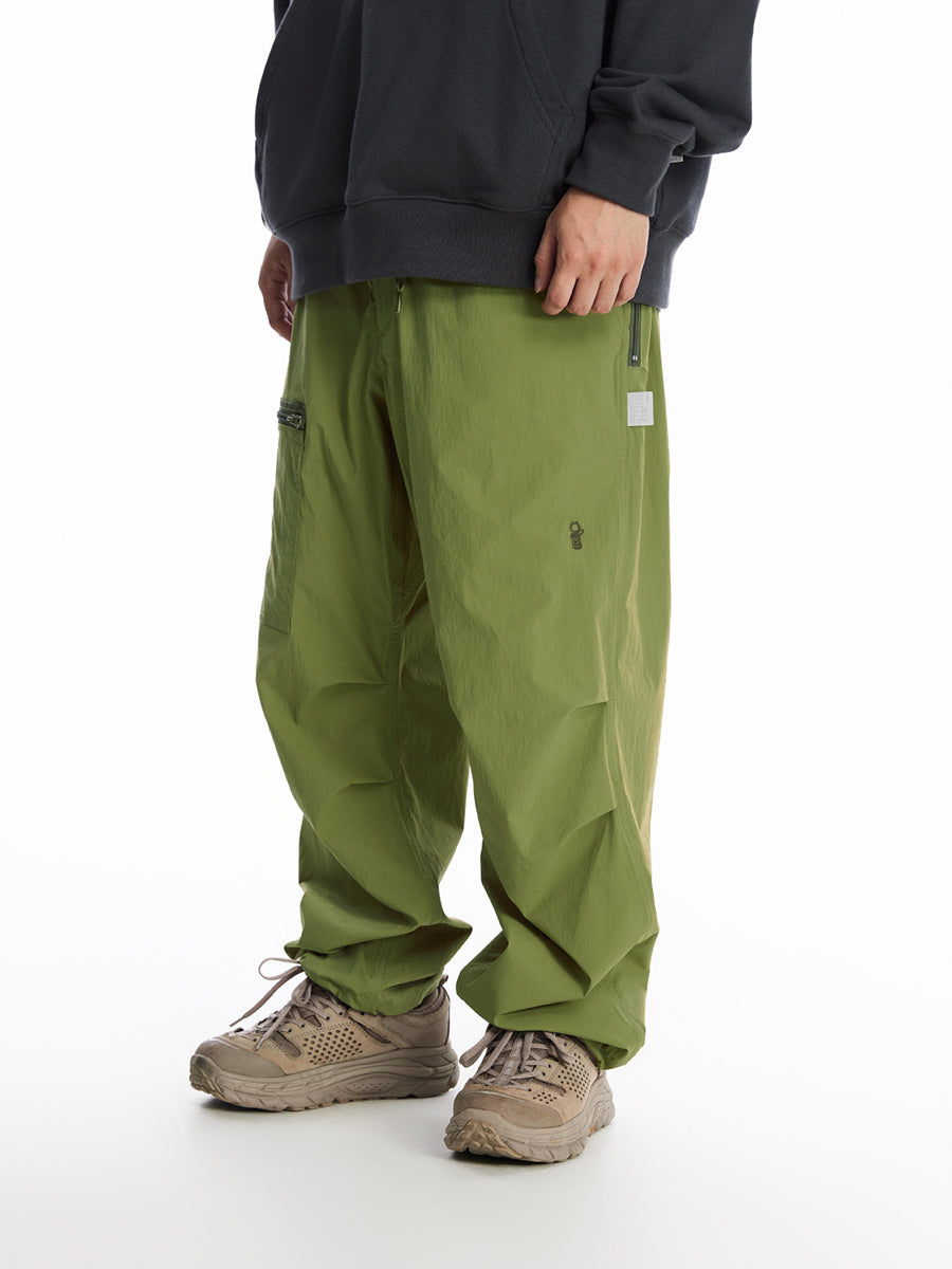 Zippered Paratrooper Pants