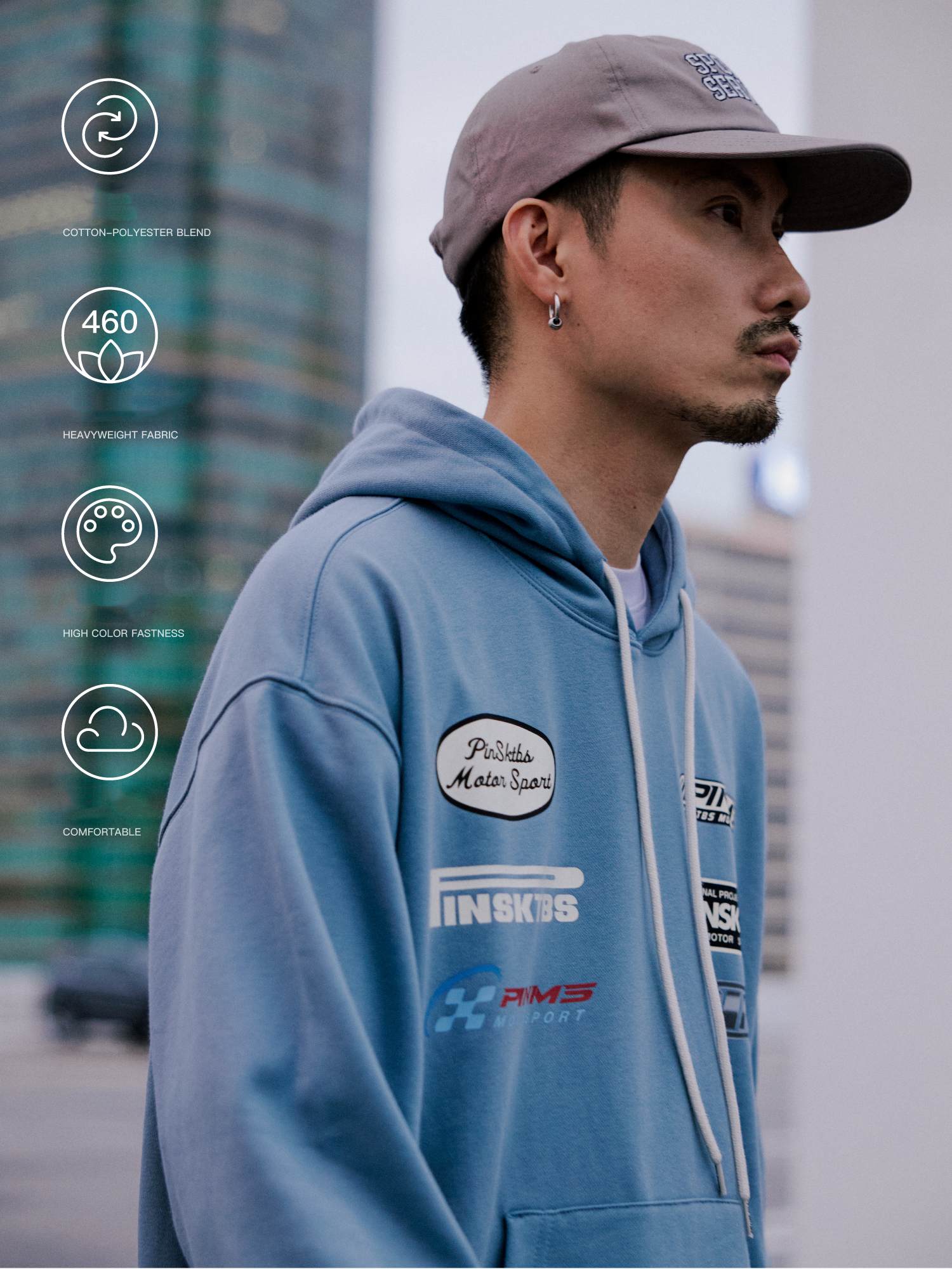 Basic Racing Hoodie