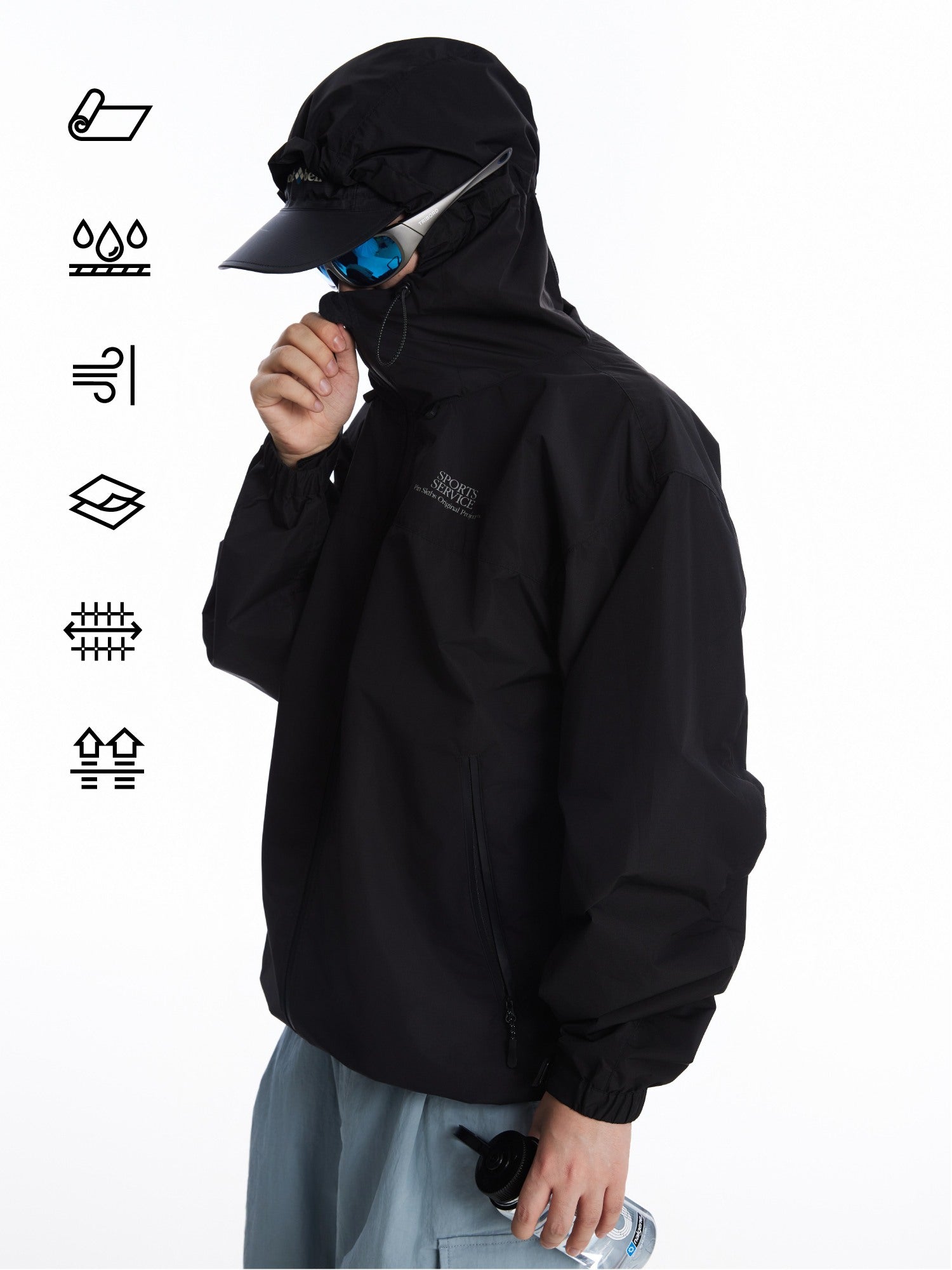 Hooded Waterproof Jacket