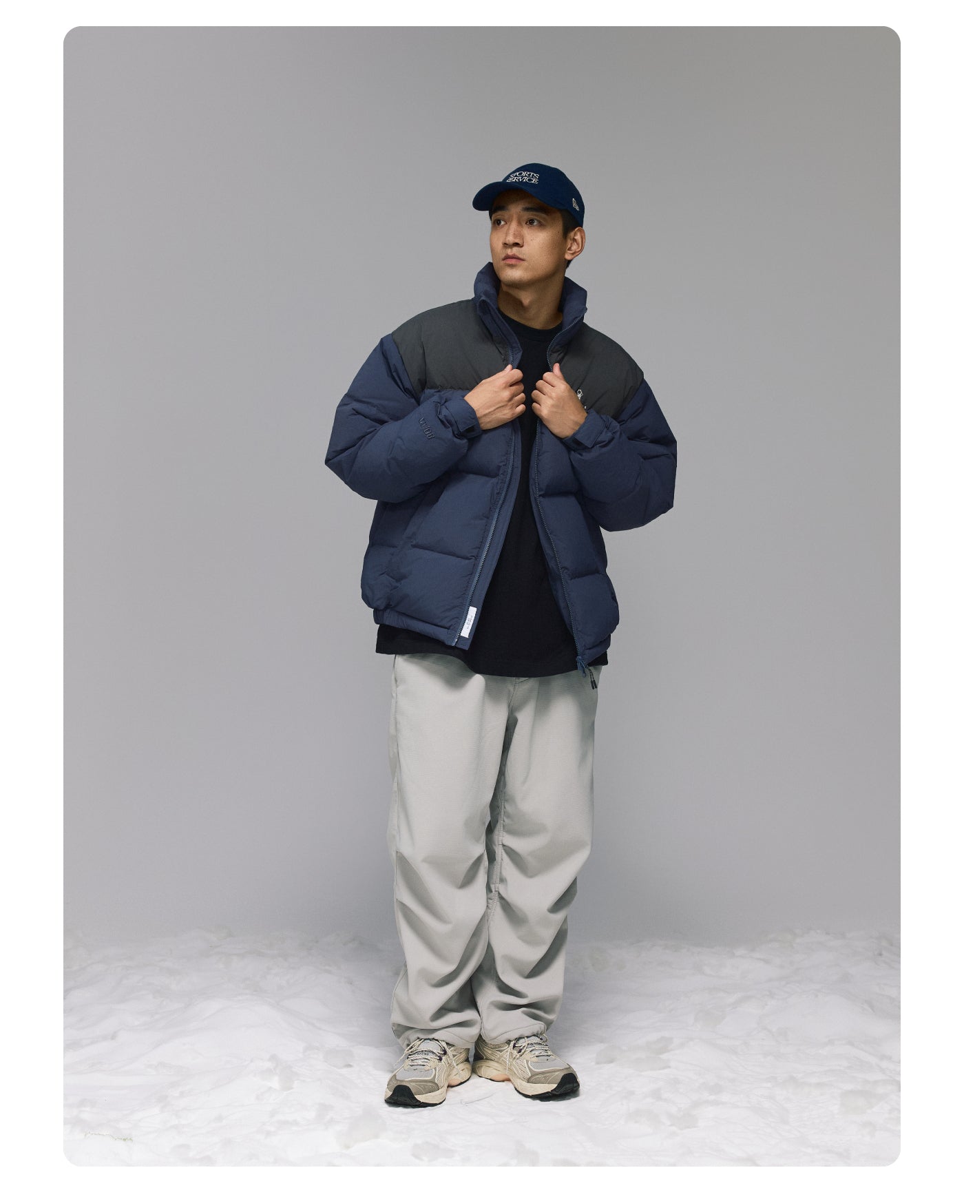 thin-fleece paratrooper pants